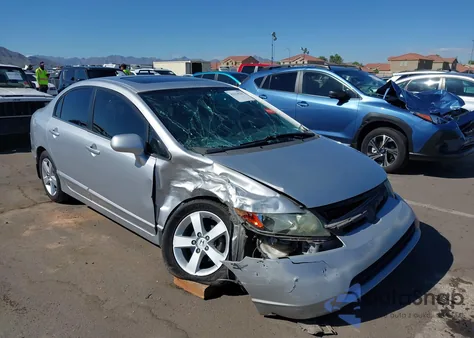 2006 Honda Civic Ex z USA, uszkodzony, nr VIN 1HGFA16806L127172